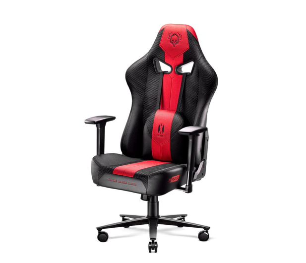 Diablo Chairs X-Player 2.0 Normal Size Karmazynowo-antracytowy - 1208664 - zdjęcie 3